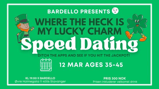 Speed ​​Dating: 12 Mar 2025 Ages 35-45